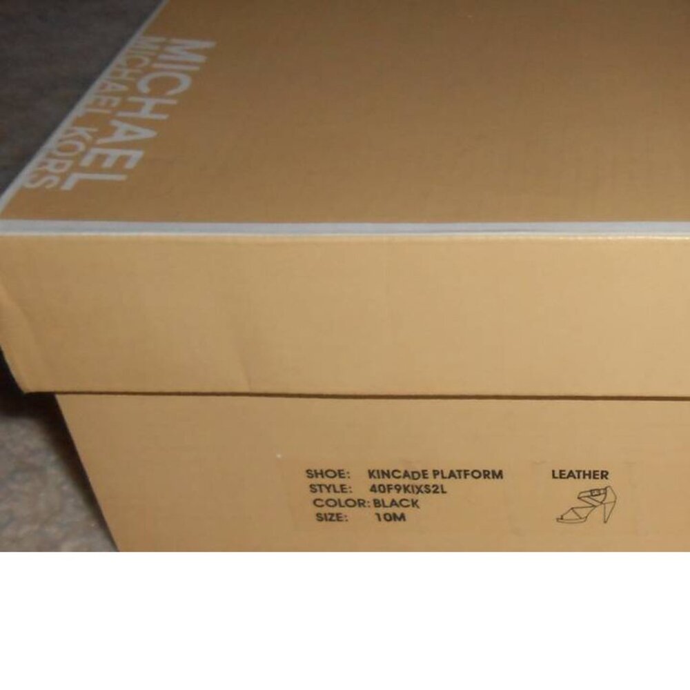 MICHAEL KORS Kinkade platform heels sz 10 w/box - Picture 7 of 7